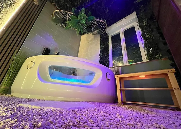 Jungle Jacuzzi Ambiance Tropicale * Épernay