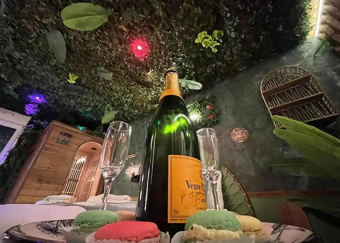 Jungle Jacuzzi Ambiance Tropicale * Épernay