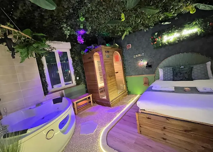 Apartment Jungle Jacuzzi Ambiance Tropicale *